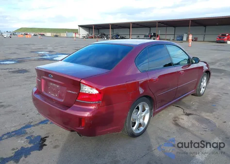 2009 Subaru Legacy 2.5I from USA, damaged, VIN 4S3BL616897224126